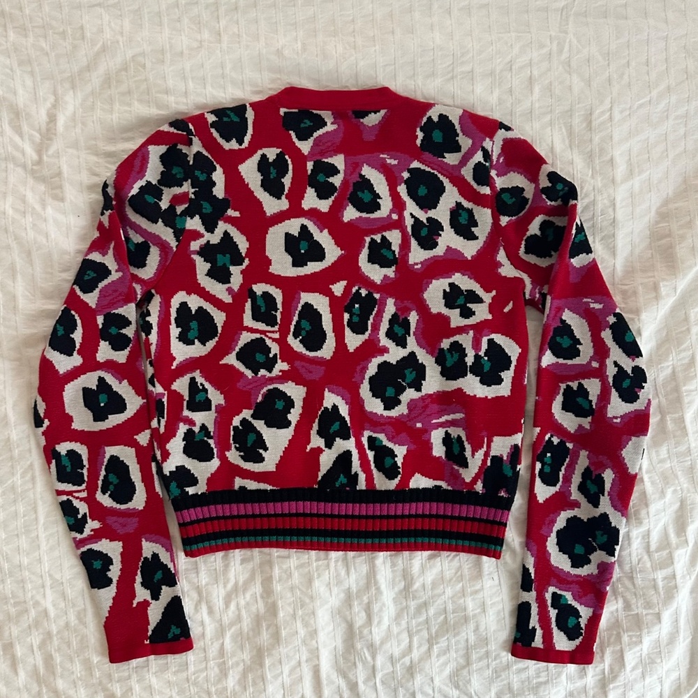 Diane Von Furstenburg (DVF) Harrison Sweater Size Small w/ mended hole